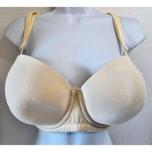 Cacique Smoothing Bra Full Coverage‎ Adjustable Straps Beige 40DD